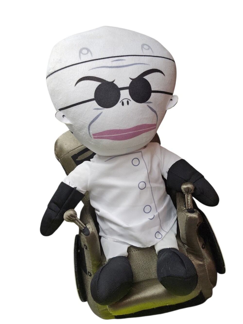 Nightmare Before Christmas Dr Finklestien Wheelchair Plush